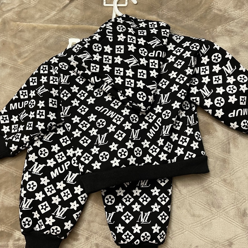 Children Fleece warm sweatsuit